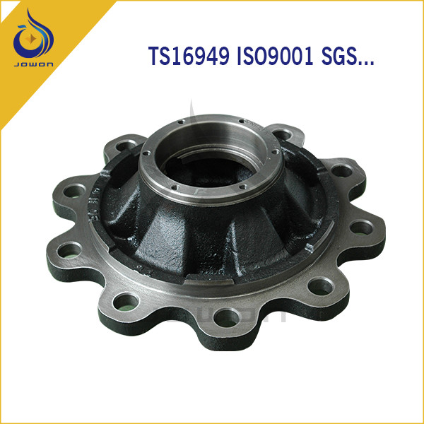 Black Surface Finish Auto Spare Part Truck Wheel Hub